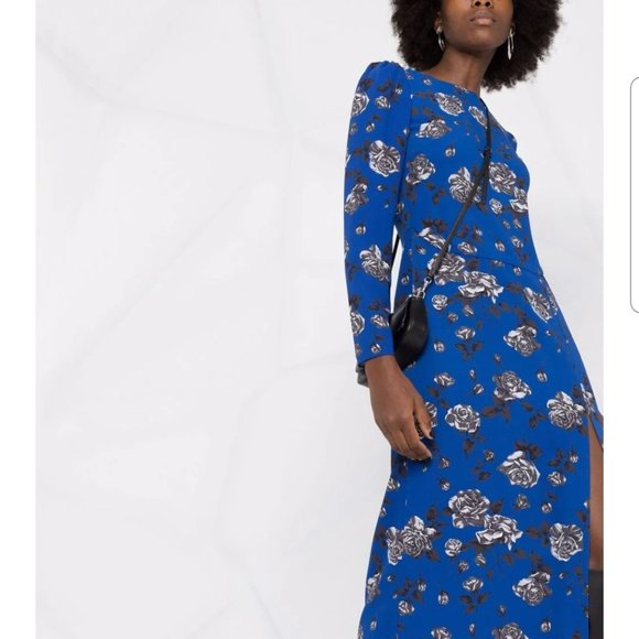 RED Valentino $1389 Floral Print Dress - Picture 8 of 15